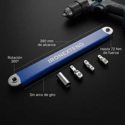 Llave Extensible Para Zonas Inaccesibles