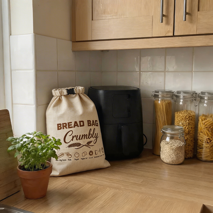 Premium 100% Cotton-Beeswax Bread Bags